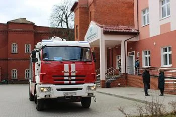 Учебный пожар в областной больнице успешно ликвидирован