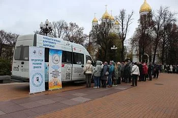 Более трехсот пациентов бесплатно проверили уровень глюкозы в крови  Более трехсот пациентов бесплатно проверили уровень глюкозы в крови